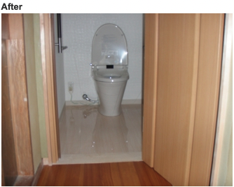 【リフォーム事例】トイレ